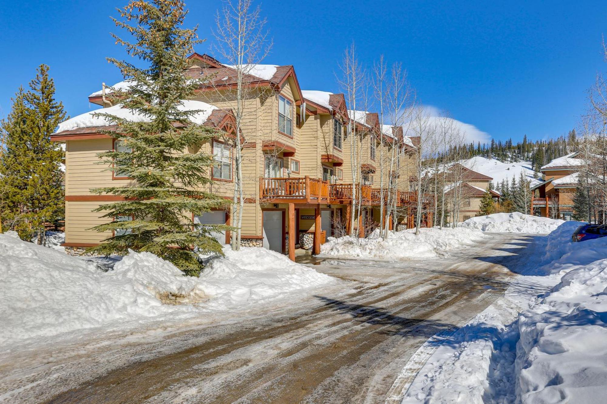 Airy Winter Park Gem With Private Outdoor Hot Tub! Villa Exteriör bild